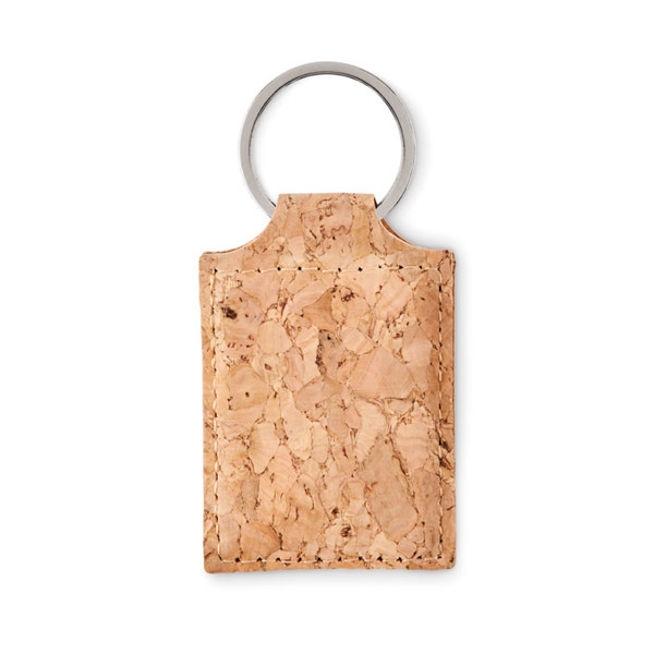 MB - Rectangular cork key ring Concon