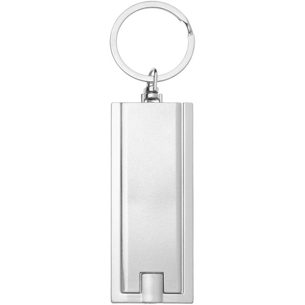 Castor LED keychain light - Silver