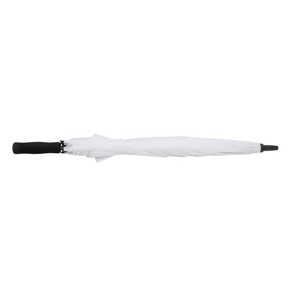 23" Impact AWARE™ RPET 190T Storm proof umbrella - White