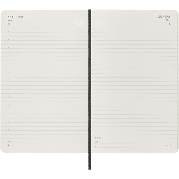 Moleskine soft cover 12 month L daily planner