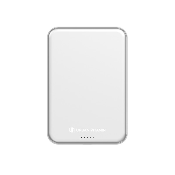 Urban Vitamin Pomona 5000mAh Qi2.2 25W magnetic powerbank - Silver