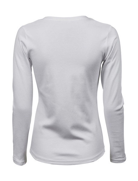 LadiesLS Interlock T-Shirt - White / XL