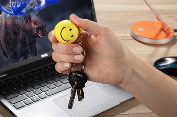 Anti-stress keychain SMILE