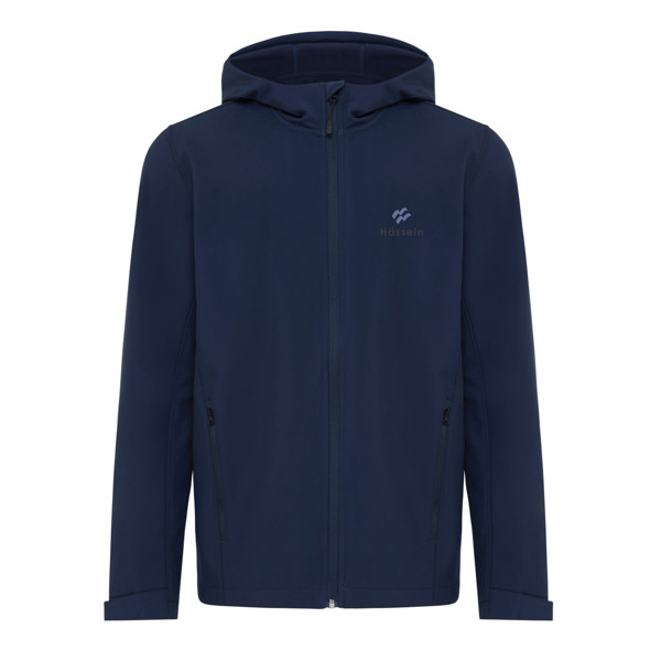 Iqoniq Makalu moška soft shell jakna 5000 mm, 300 g/m² - Mornarica / XL