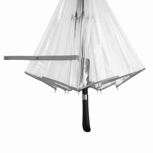 Automatic Windproof Stick Umbrella Vip - Transparent / White