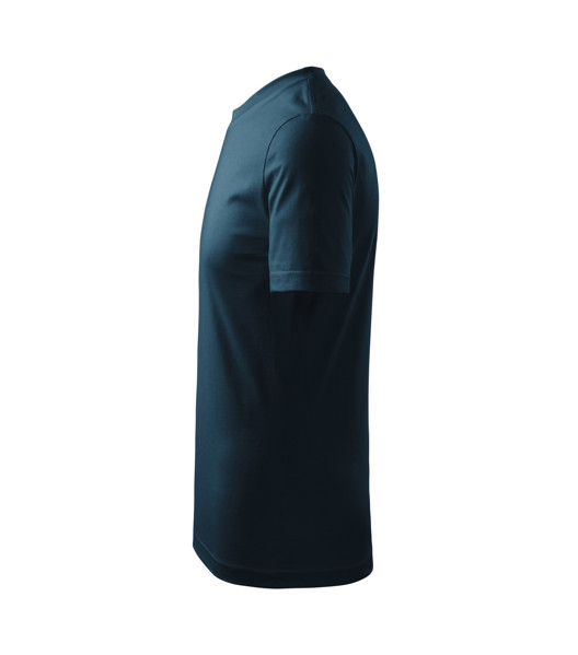 Tričko Dětské Malfini® Basic - Námořní Modrá / 122 cm/6 let