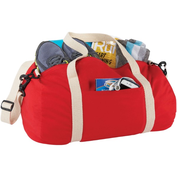 Cochichuate cotton barrel duffel bag 25L - Red