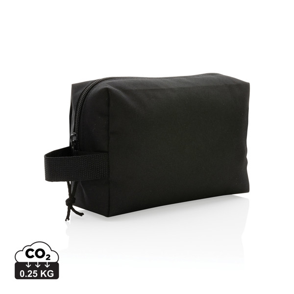 Impact AWARE™ basic RPET toiletry bag - Black