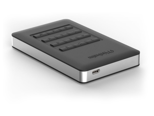 External HDD 1TB Store n go with numeric keypad