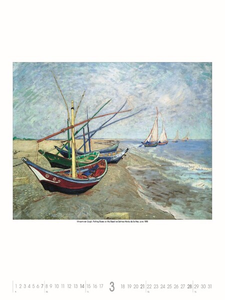 Nástenný Kalendár Vincent Van Gogh 2027