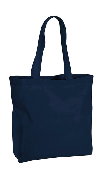 Organic Premium Cotton Maxi Tote - Black / ONE SIZE