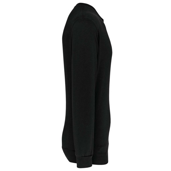 Crew Neck Sweatshirt - Black / S