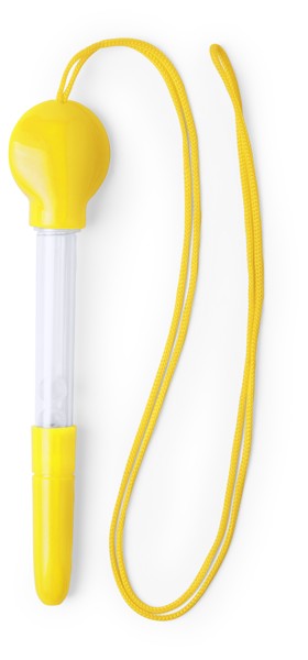 Bolígrafo Pump - Amarillo