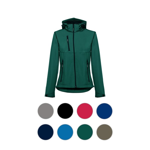 Casaco softshell cintado para senhora - THC ZAGREB WOMEN