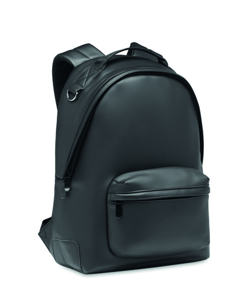 Laptop 15" soft PU backpack Bai Backpack - Black
