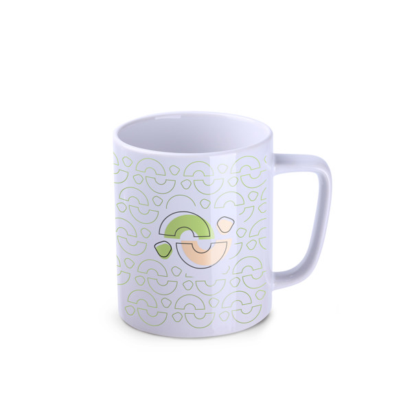 Tommy ceramic mug 370g - White