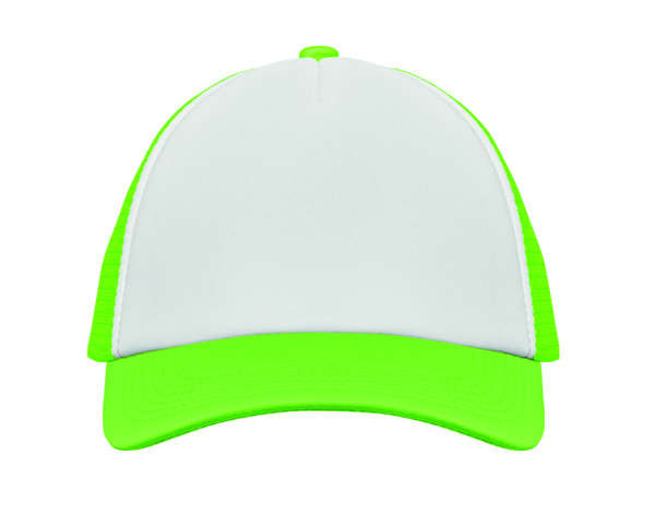Cappello camionista Bubble - Verde Neon