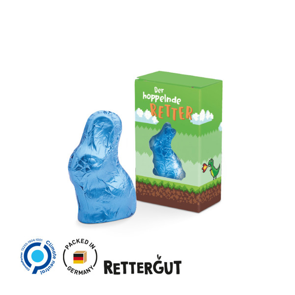 Osterhase Mini, Weiß / Rettergut Osterhase Mini, 12,5 G