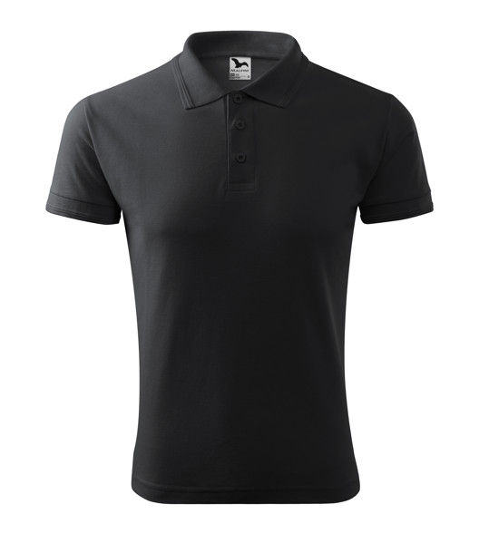 Polo Shirt Men’S Malfini® Pique Polo - Ebony Gray / M