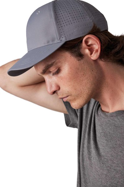 Perforated Panel Cap - 6 Panels - White