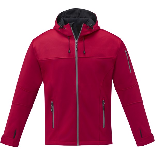 Veste Softshell Match pour homme - Rouge / S