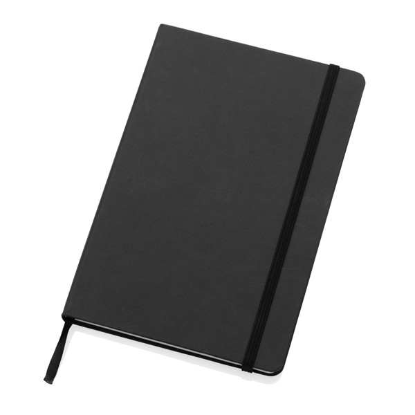 Taccuino A5 crafstone in carta kraft e pietra riciclati - Nero