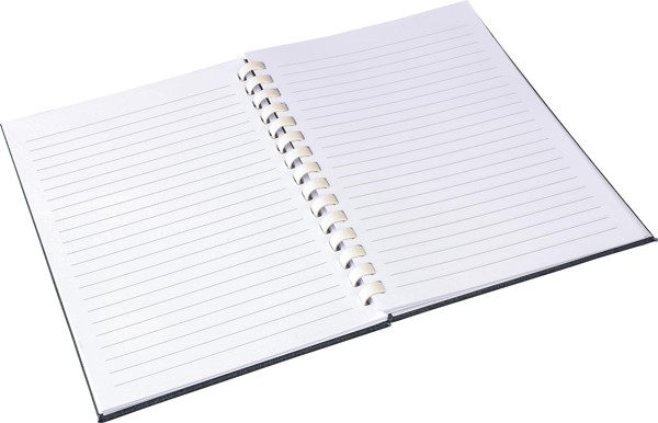 RPET-muistikirja A5 Ilias - Musta