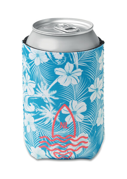 Saco térmico de neopreno para latas. Tamanho compacto 330ml - Cor integral