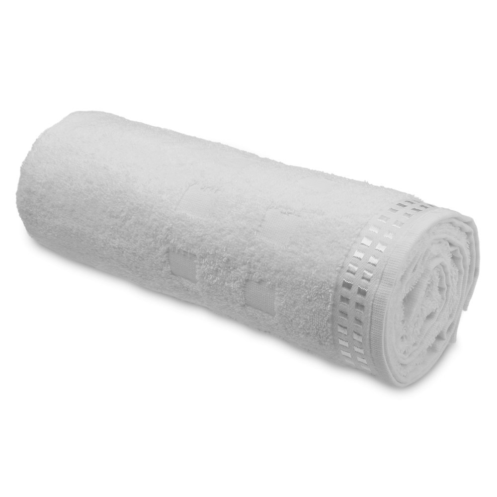 ARIEL II. Bavlněný froté ručník - Bílá