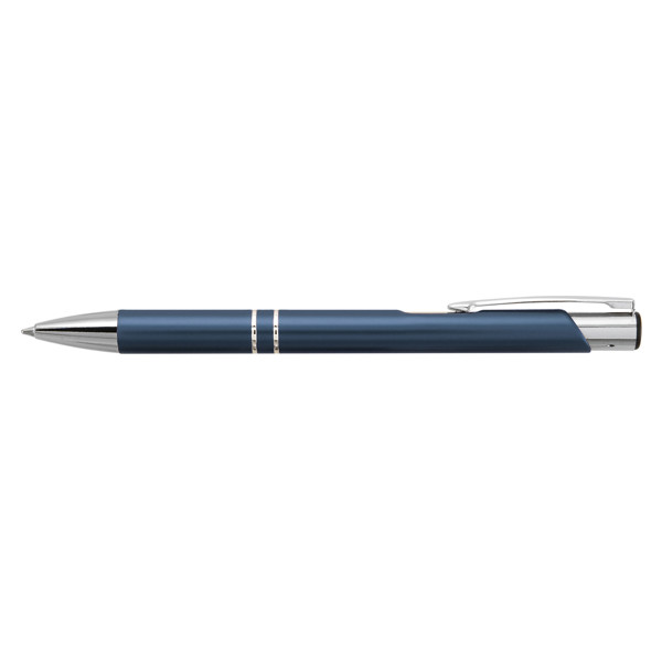 Stylo Crosby Mat - Bleu marine / Jet d’encre 4 couleurs