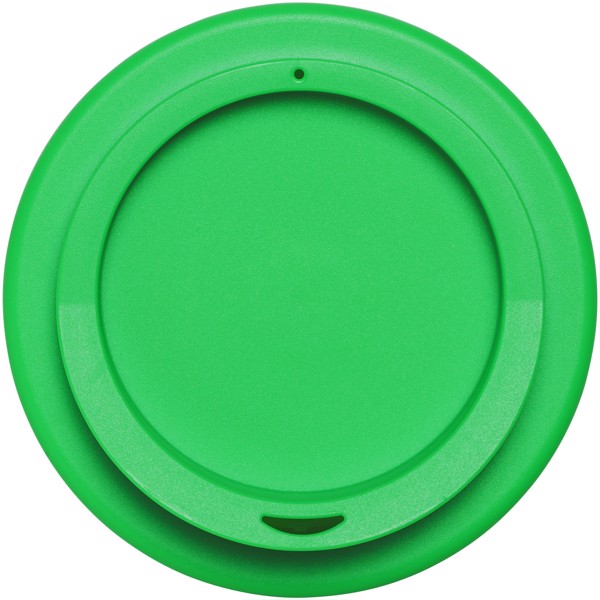 Tazza termica Americano® da 350 ml con grip - Bianco / Verde