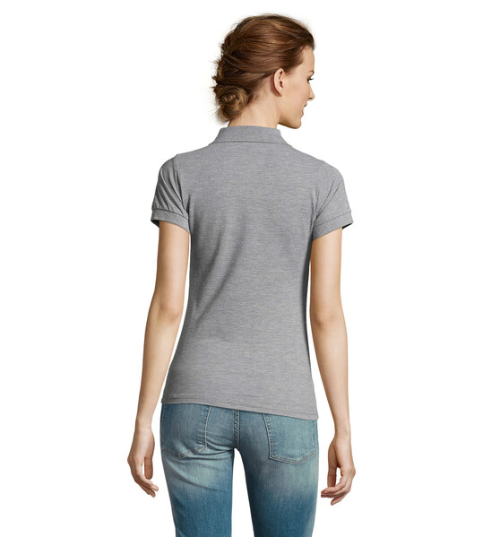 PRIME POLO SENHORA 200g Prime Women - Cinzento Melange 2XXL