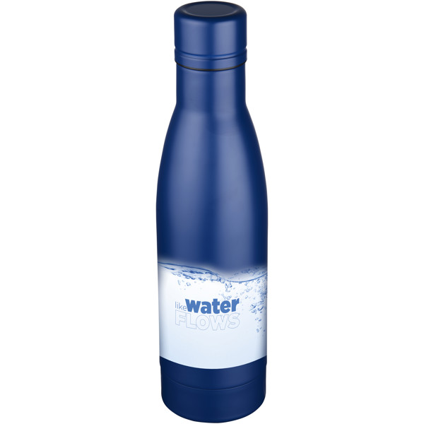 Bouteille isotherme Vasa sous vide avec couche de cuivre de 500 ml - Bleu