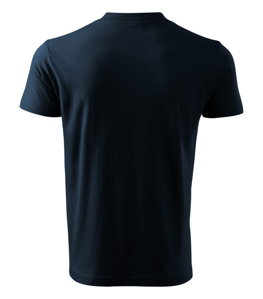 Tričko Unisex Malfini® V-Neck - Tmavomodrá / M