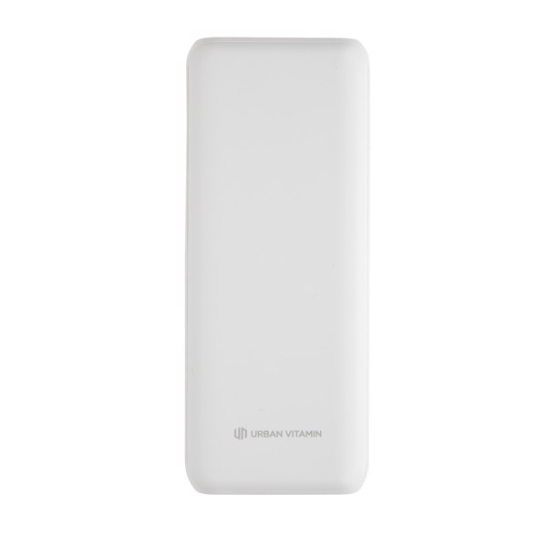 Urban Vitamin Pasadena 20.000 mAh 18W PD powerbank - White