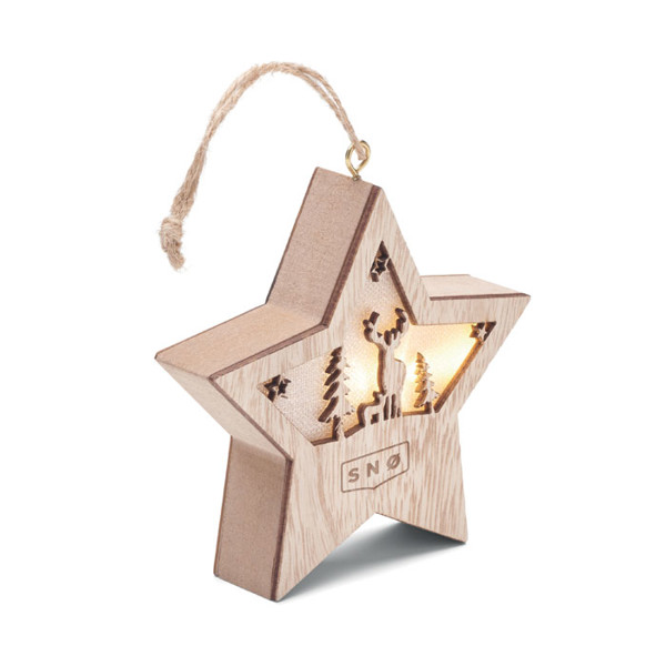 MDF star with light Starlight