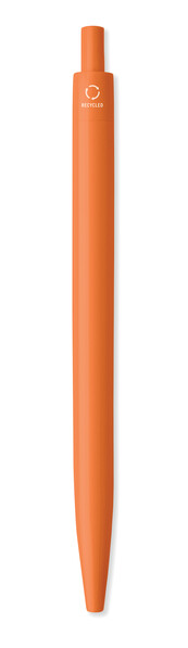Penna a sfera in ABS riciclato Ampla - Arancio