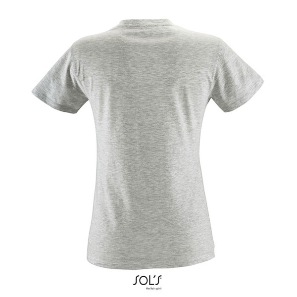 REGENT T-SHIRT SENHORA 150g Regent Women - CinzaL