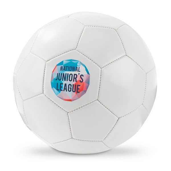 BRYCE. Soccer Ball in PVC - White