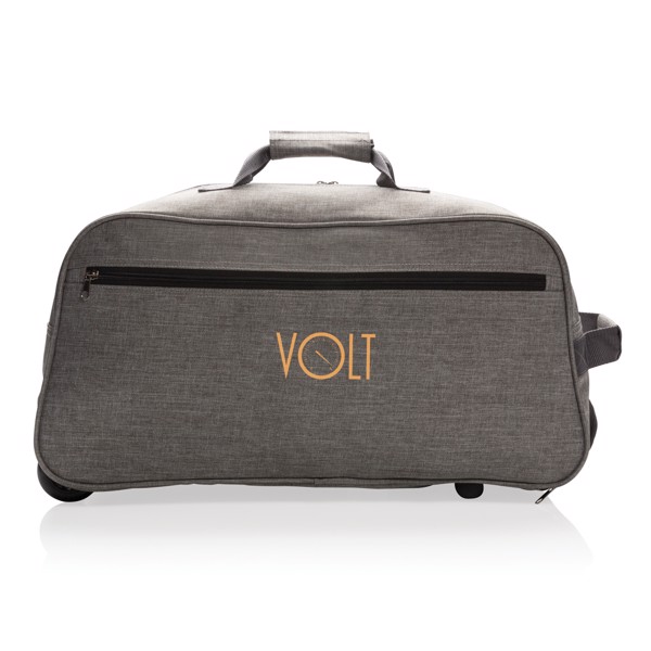 Xd Collection trolley bag, polyester, 55x26x28 cm - Grey