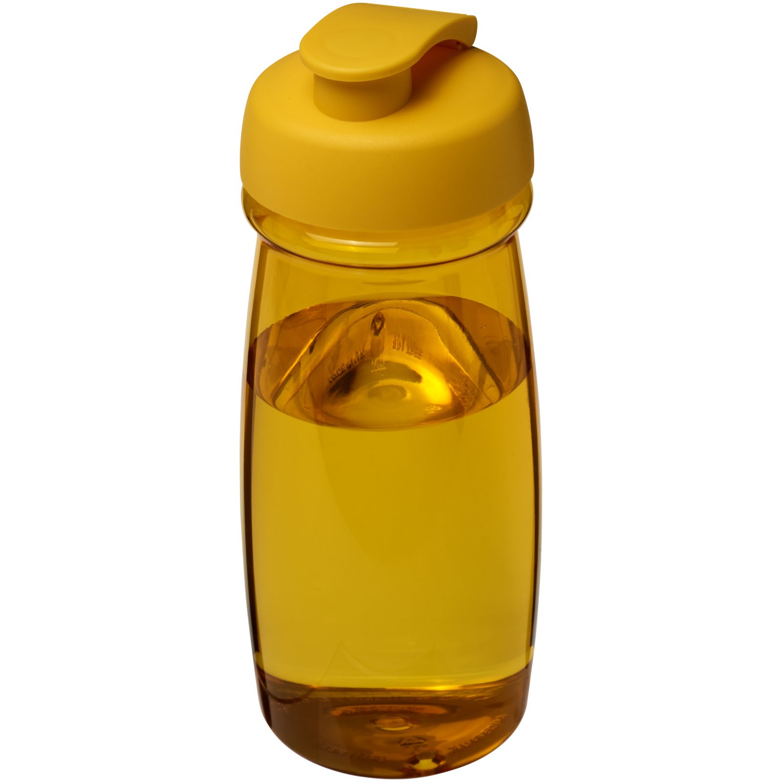 Bidon H2O Pulse® o pojemności 600 ml z wieczkiem zaciskowym - Żółty
