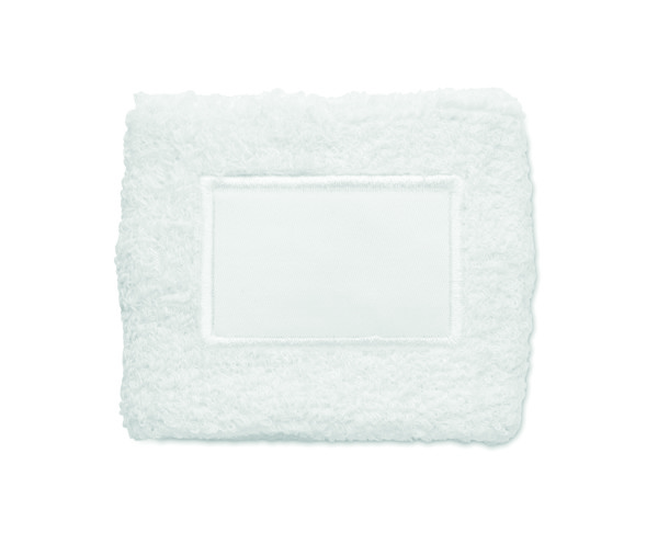 Wristband in polycotton Tekubi - White