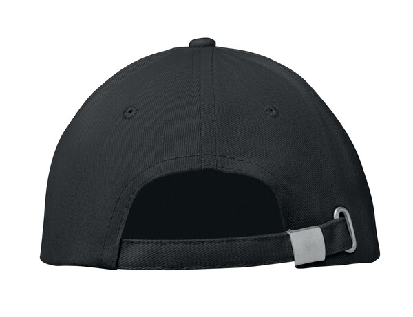 6 panelová baseballová čepice Buffalo - Černá / Červená