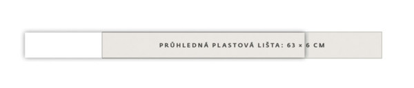 Plánovací stolní kalendář Plastová lišta 2024
