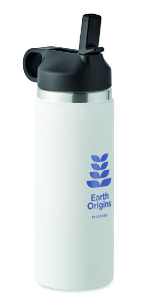 Garrafa de parede dupla 500 ml Ivalo - Branco