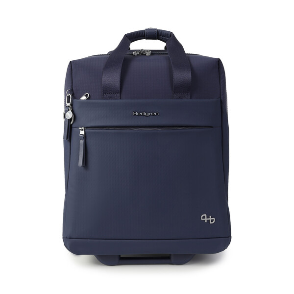 BENTO | Geantă pentru laptop cu roți 15.6" + RFID (dimensiune cabină) - Hedgren - Peacot Blue