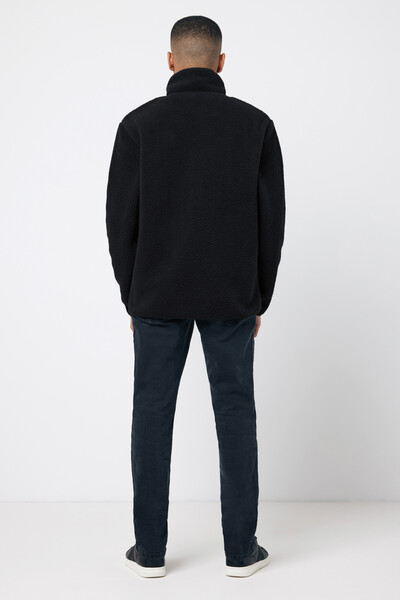 IQONIQ Diran recycled polyester pile fleece jacket - Black / XXS