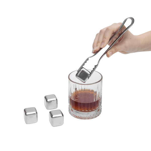 Ice cube set in a velvet bag COOLING CUBES