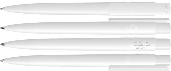 RECYCLED PET PEN PRO F ocean - blanc