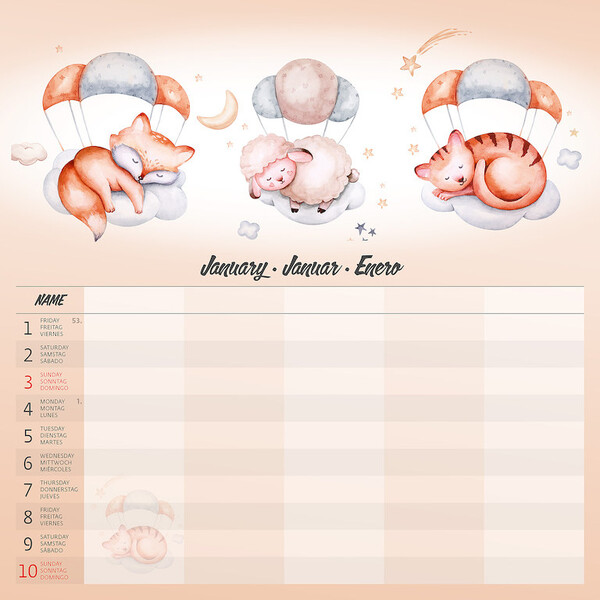 Calendar Family Planner